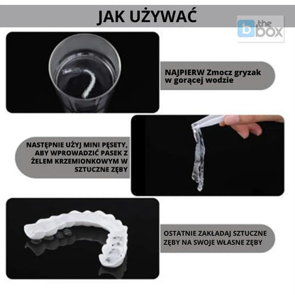 Łatwy Uśmiech - Górne + Dolne Białe Zęby Ana 1