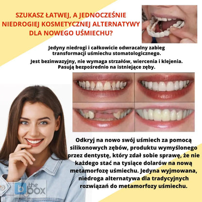 Łatwy Uśmiech - Górne + Dolne Białe Zęby Ana 1