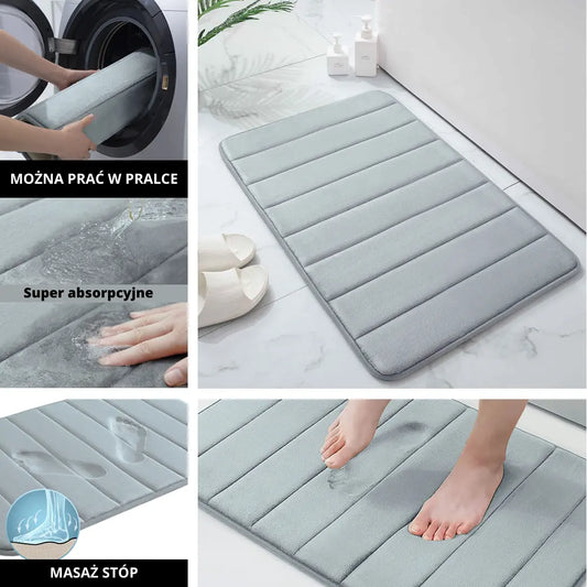 ZESTAW 3 CHŁONNYCH I SZYBKOSCHNĄCYCH MAT DO KĄPIELI - KUP 2 OTRZYMAJ 3 ANA 1