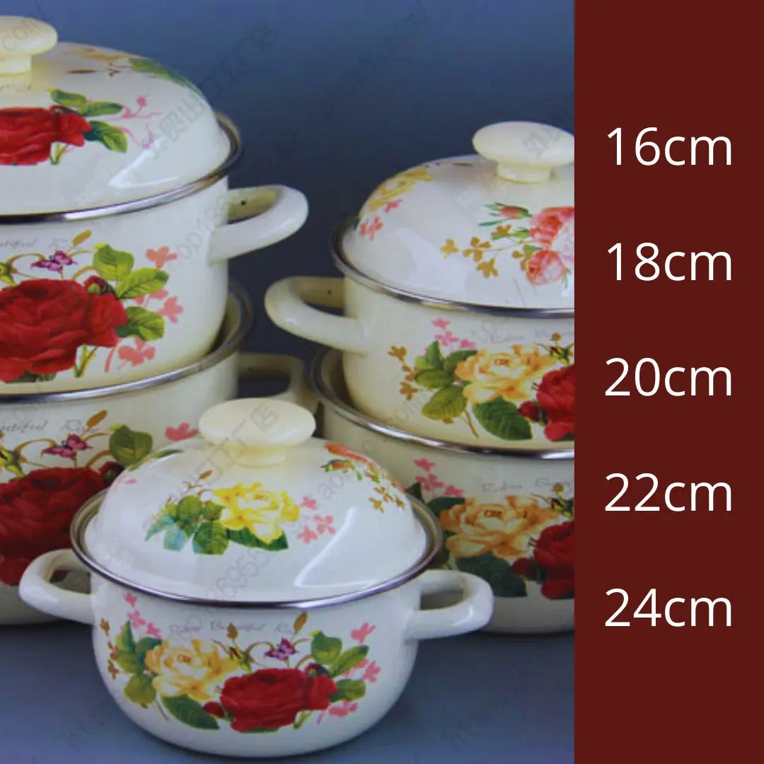 ZESTAW EMALIOWANYCH GARNKÓW Marlene Polonia